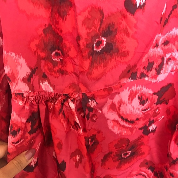 Juicy Couture Red Floral Mini Dress - Picture 8 of 10
